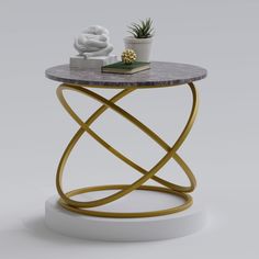 Журнальный столик Saturn Gold/Grey No Brand