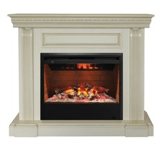 Электрокамин RealFlame Bogema WT с 3D Helios 26, увлажнение воздуха