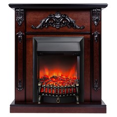 Электрокамин RealFlame Anita AO с Fobos S Lux BL, звуковая имитация