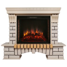 Электрокамин RealFlame Country WT с Epsilon 26 S IR, инфракрасный обогрев