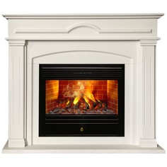 Электрокамин RealFlame Mirra WT с 3D Novara, увлажнение воздуха