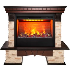 Электрокамин RealFlame Rockland 26 AO с Helios 26 3D, увлажнение воздуха