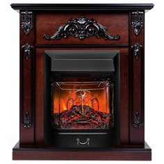 Электрокамин RealFlame Anita AO с Majestic S Lux BL, звуковая имитация