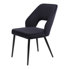 Стул для кухни Roombell Trawolta черный