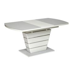 Кухонный стол TetChair Стол обеденный Schneider 140-180х80х76 см белый