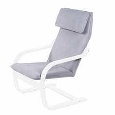 Кресло Мебелик Малави ткань Твист 16, каркас береза белая