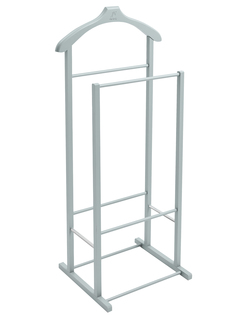 Вешалка костюмная Мебелик В 27Н серый