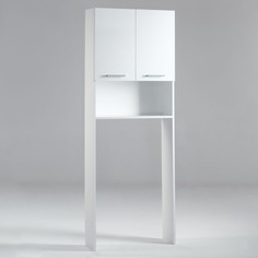 Стеллаж 55 х 21 х 185 см, белый No Brand