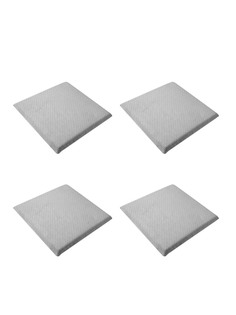 Анатомические подушки на стул PROtect (SC-010 4шт) 13621 серый Lux Alto