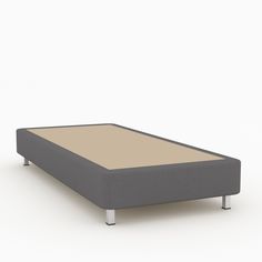 Односпальная кровать Фокус Box Spring 34049_1, 91х201х30 см