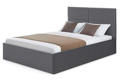Каркас кровати Hoff Paloma 180х200 см велюр серый