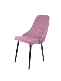 Комплект стульев Рим, 23070798 пудровый/чёрный (2 шт) No Brand
