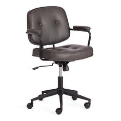 Компьютерное кресло TetChair ALFA, искусственная кожа, серый