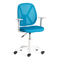 Компьютерное кресло TetChair Play White, ткань, синий