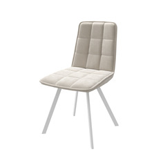 Стул Mebwill Ром М 101760, Cream Lux/белый