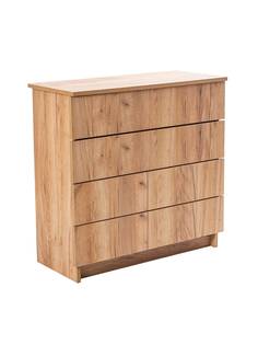 Комод LETTA Ультра 4 ящика, Крафт золотой