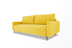 Диван-кровать SoftBrand Лофт 2150x1000x700 жёлтый