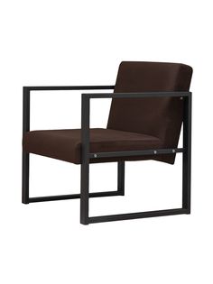 Кресло LoftDC Abyssinian 70х70, велюр, коричневый