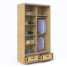 Шкаф-купе Hoff Корсар 80264682 122,6х60х224,8, швейцарский вяз