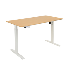 Офисный стол лофт для работы стоя и сидя LuxAlto Акулий нос" 120x70см, подстолье Е6, 34246