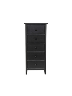 Комод Leset Мира узкий, массив дерева 58x44x131 см 2500000193538