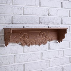 Полка навесная "Прованс", 1 полка, 49x13x14 см No Brand