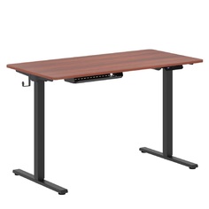 Компьютерный стол Skyland XTEN-UP AT-002, дуб темный/черный 120х60х73/121 см