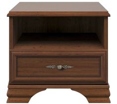 Тумба прикроватная MEBELGOLD Кентаки S320-KOM1S каштан