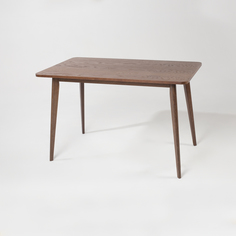 Стол обеденный Stroganini DUBSun 140х80х75 из массива и шпона дуба коричневый