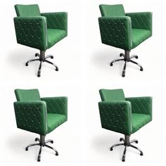 Парикмахерское кресло Гринвич II, пятилучье, 4 шт No Brand
