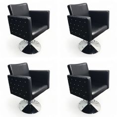 Парикмахерское кресло Статус, диск, 4 шт No Brand