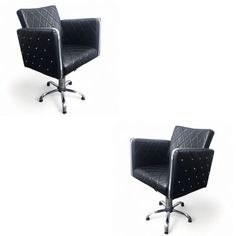 Парикмахерское кресло Блэкс, пятилучье, 2 шт No Brand