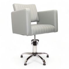 Парикмахерское кресло Мебель Бьюти Фьюжн, серый