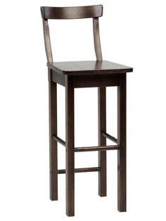 Стул барный KETT-UP ECO MORGAN, деревянный