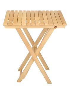 Стол малый, Н65см, KETT-UP NATURE SMALL 60*45см складной, массив, водный лак