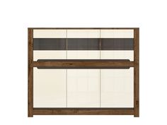 Тумба Ruso KOM3W3D (Дуб Апрель/Жемчужный глянец) БРВ МЕБЕЛЬ