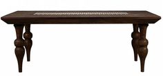 Обеденный стол Bone Inlay 0.76x2x1м Kover.Ru