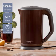 Чайник электрический Galaxy GL0318 1.7 л Brown