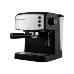 Кофеварка рожкового типа Maunfeld MF-734BK Black/Silver