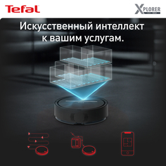 Робот-пылесос Tefal RG7865WH Black