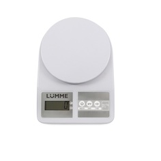 Весы кухонные LUMME LU-1345 белый жемчуг