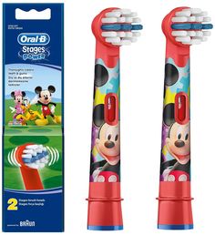 Насадка для электрической зубной щетки Braun Oral-B Stages Power Mickey Mouse 2 шт