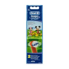 Насадка для электрической зубной щетки Braun Oral-B Stages Power Mickey Mouse 2 шт