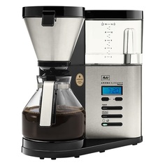 Кофеварка капельного типа Melitta Elegance DeLuxe серебристый, черный