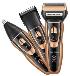 Триммер XPX CR-9022 черный, золотистый