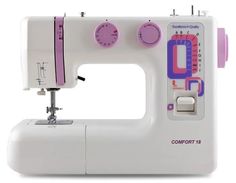 Швейная машина COMFORT 18 белый, розовый