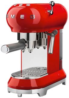 Кофемашина-эспрессо SMEG ECF01RDEU, красный