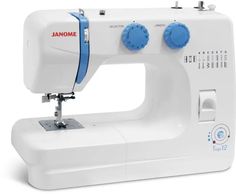 Швейная машина Janome Top 12 белый, синий