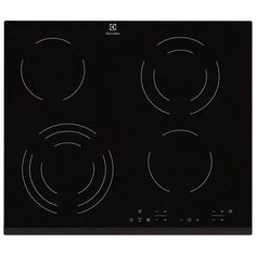 Встраиваемая варочная панель электрическая Electrolux EHF 6343 FOK черный