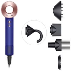 Фен Dyson Supersonic (HD07) 1600 Вт синий, розовый